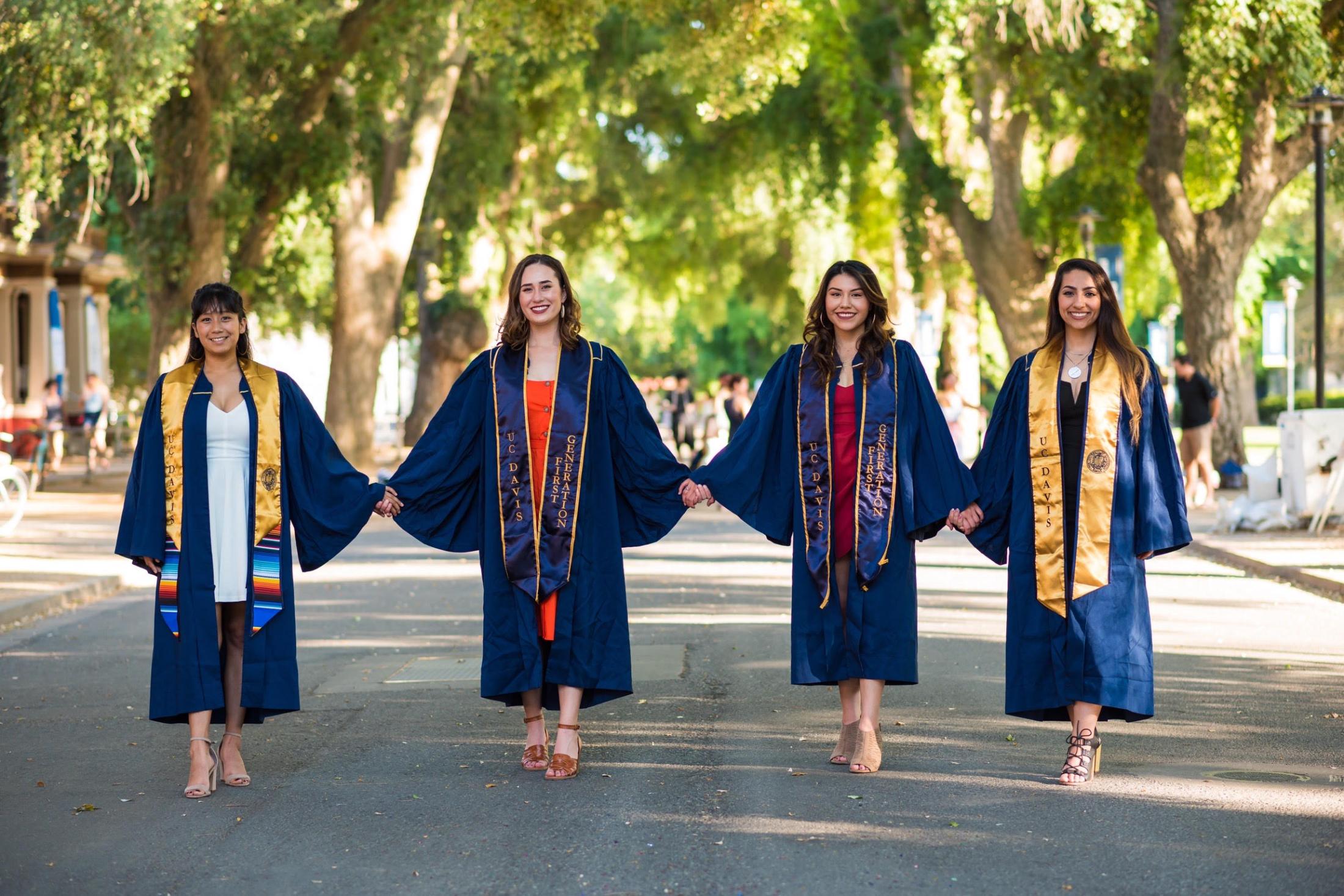 First Gen graduates, including 2 PREP scholars