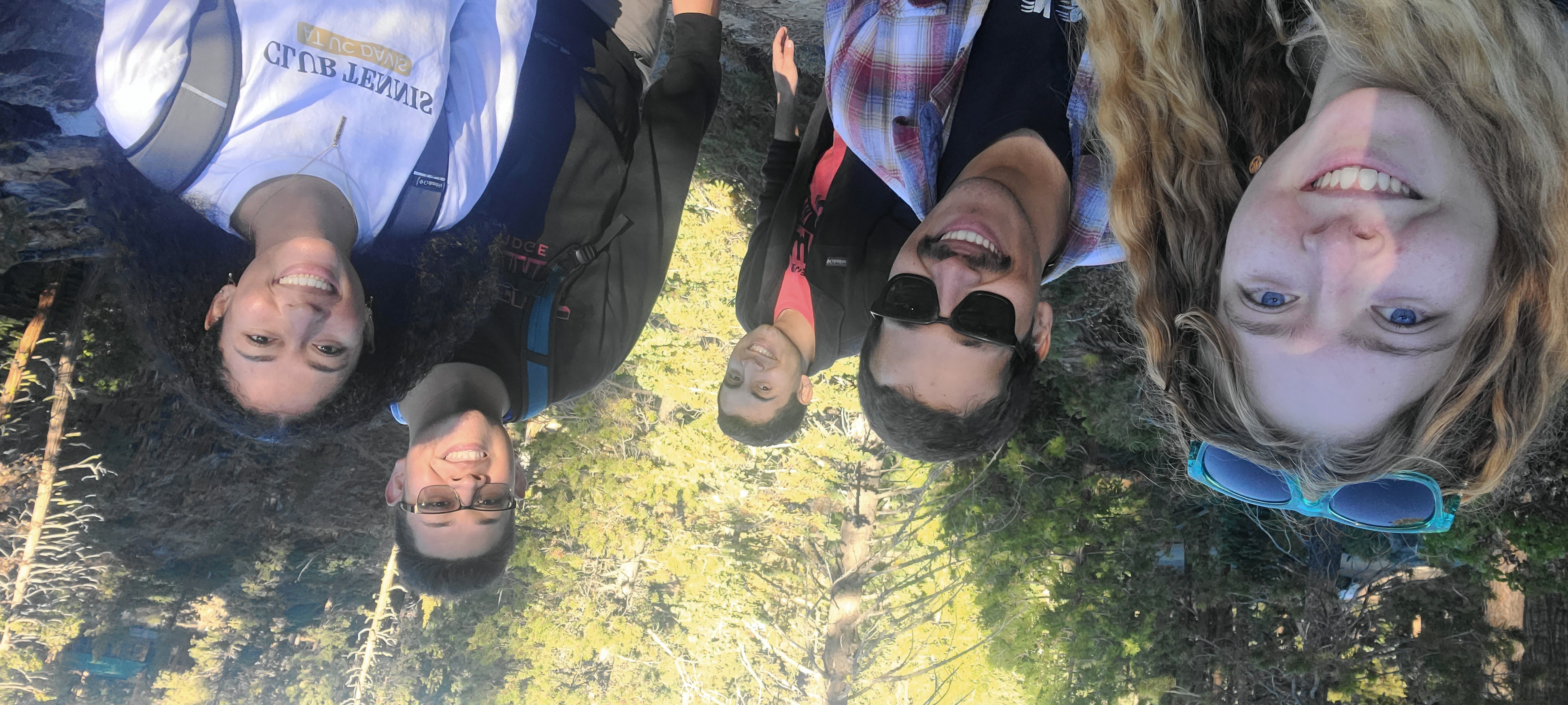 PREP cohort of selfie on a hike