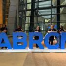 ABRCMS sign and 2023 PREP scholars
